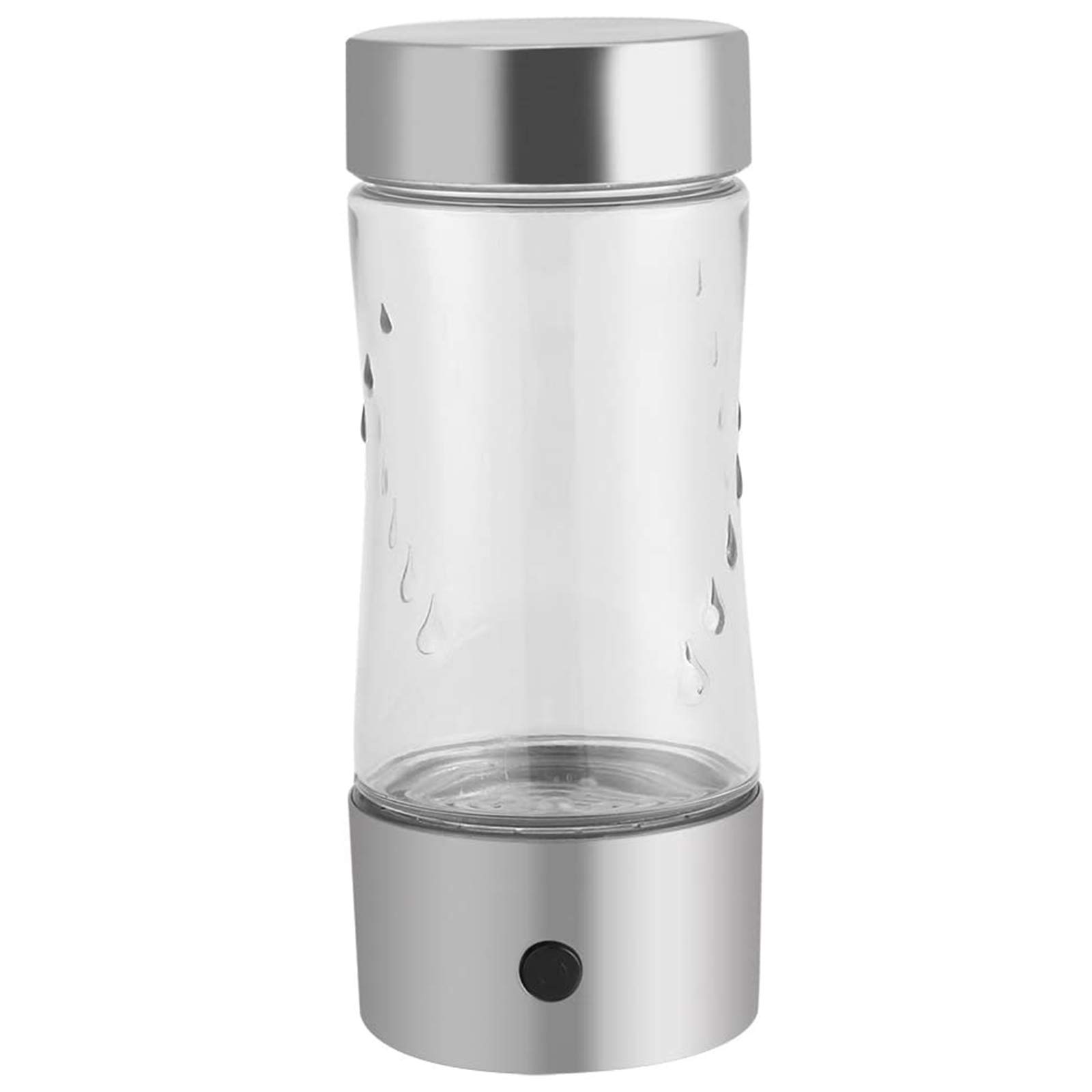 Portable USB Hydrogen Water Bottle Generator - Healthy Hydrogen-Rich Water Maker with Ionizer & Cleaning Function - Perfect for Gym, Travel, and Office Hydration