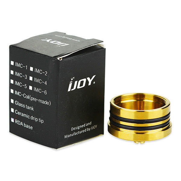 iJOY Combo RDTA RDA Base - Rebuildable Dripper Tank Atomizer for Vaping - Perfect for Cloud Chasing & Flavor Production