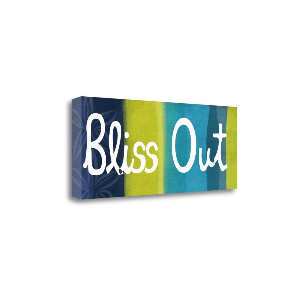 Bliss Out by Linda Woods - Fine Art Giclee Print on Gallery Wrap Canvas, Ready to Hang Wall Decor - Perfect for Living Room, Bedroom & Office