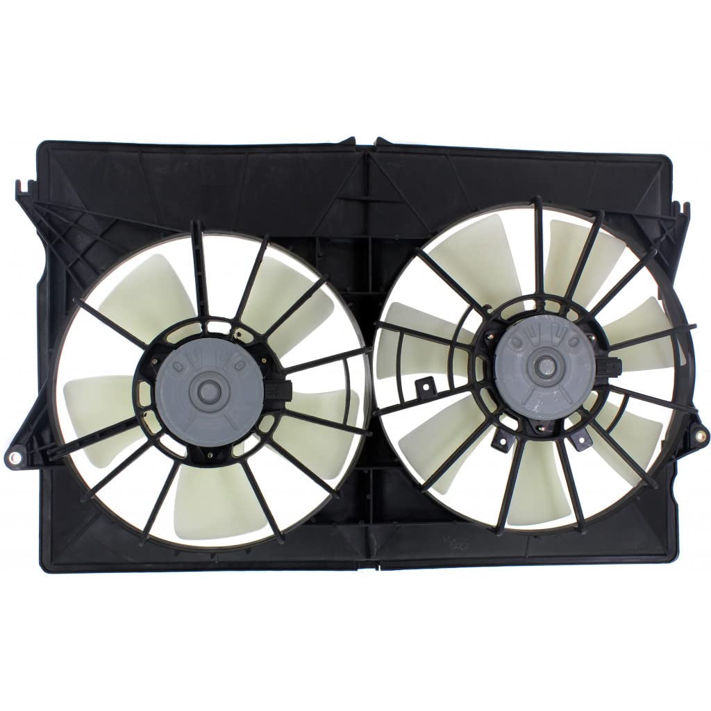 Chrysler Pacifica A/C Radiator Fan Assembly Replacement 2004-2006 3.5L - Compatible with CH3115134, 5102431AA, 5102432AA, 5102428AA, 5102429AA - Perfect for Cooling System Repair & Summer Driving Comfort