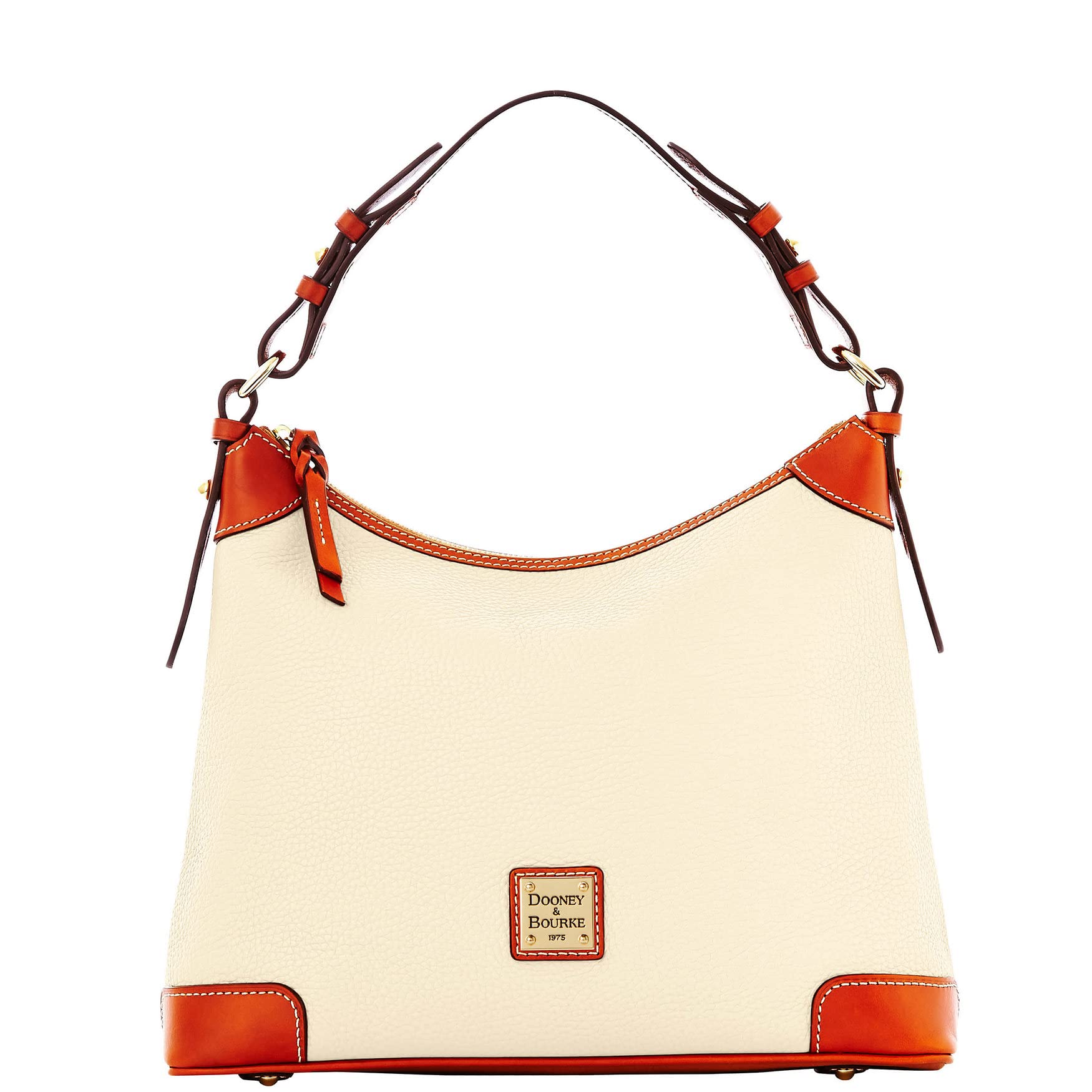 Dooney & Bourke Pebble Grain Leather Hobo Shoulder Bag for Women - Stylish & Durable Designer Handbag for Work, Travel & Everyday Use