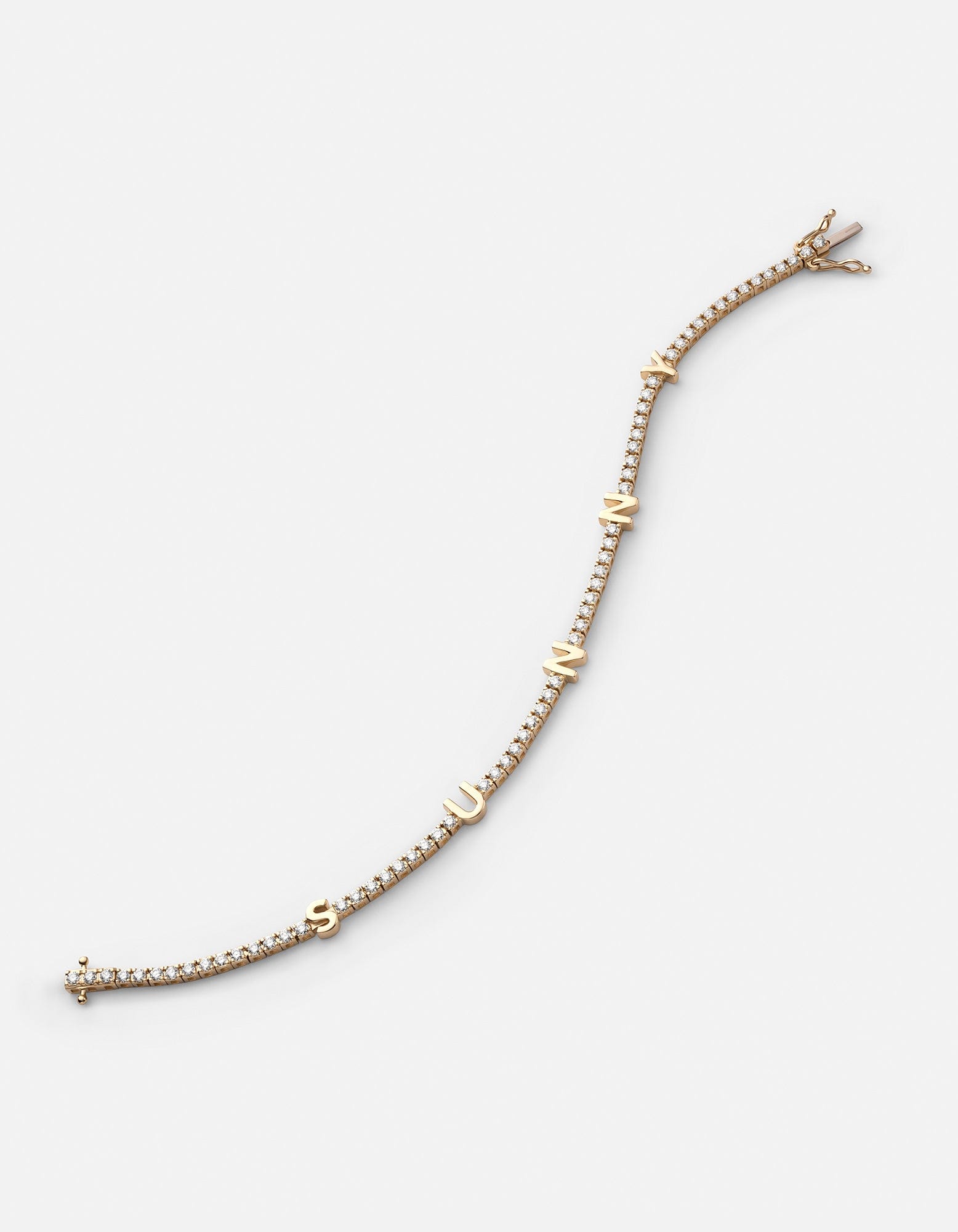 14K Gold Pavé Tennis Bracelet for Women - Elegant Signature Tennis Bracelet for Everyday Wear & Special Occasions