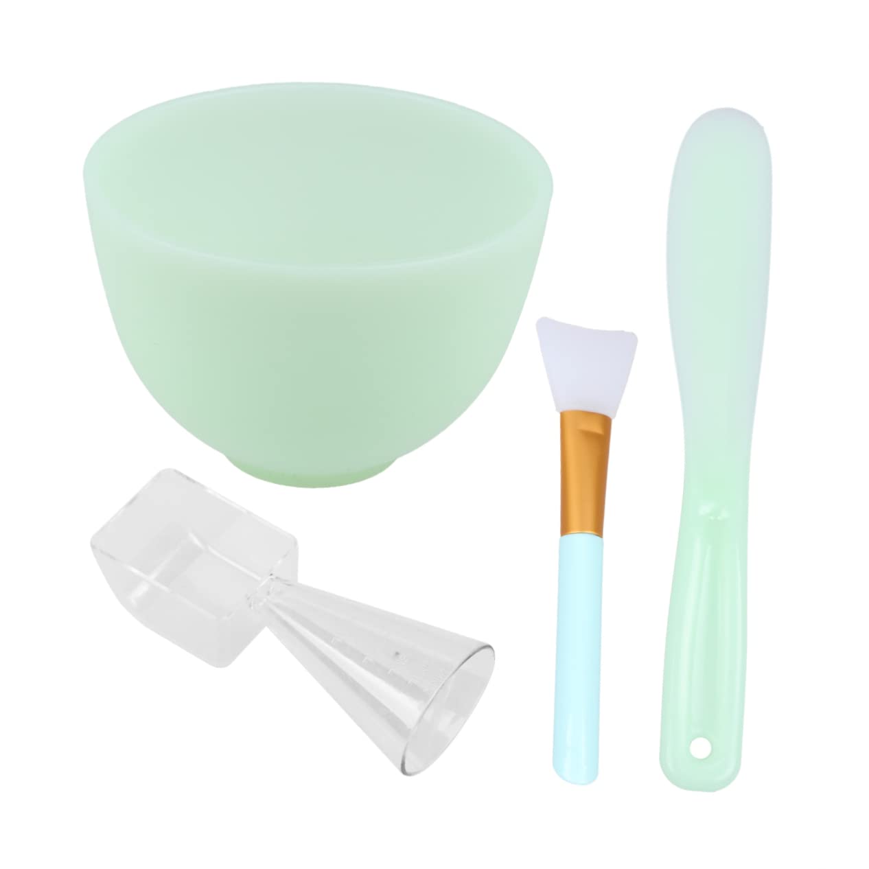 Beavorty 4-Piece Skincare Tools Kit - Makeup Brush Set & Facial Care Tools for Professional Skincare Routine | Perfect for Spa, Travel & Home Use