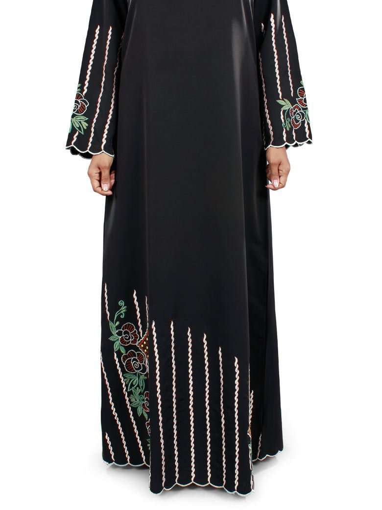 Stylish Ziyan Abaya for Women - Elegant Islamic Dress for Modest Fashion - Perfect for Prayer, Eid, and Special Occasions