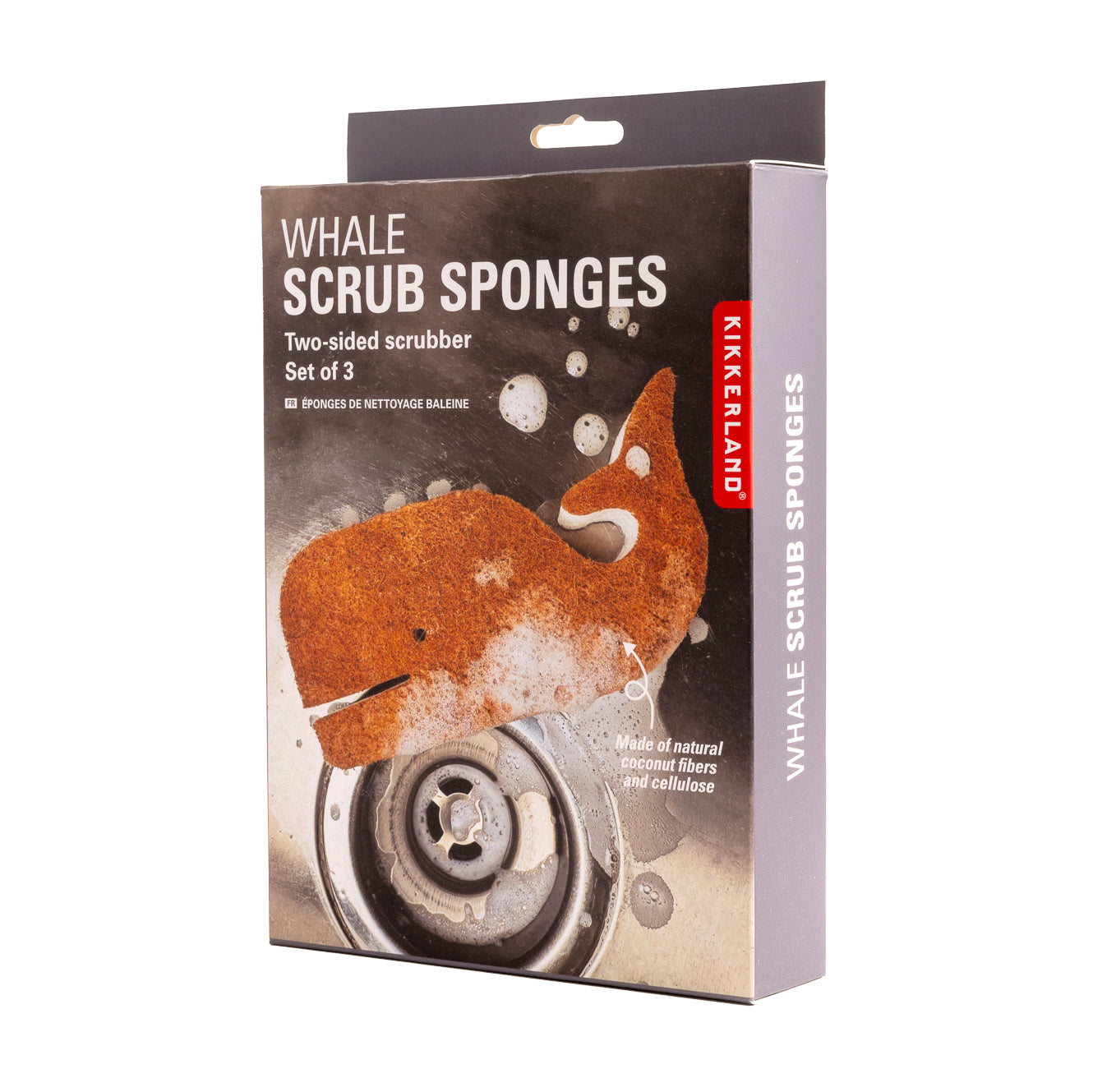 Premium Whale Scrub Sponges for Kitchen Cleaning - Non-Scratch Dish Sponges for Pots, Pans & Cookware - Eco-Friendly Cleaning Sponges for Home & Restaurant Use
