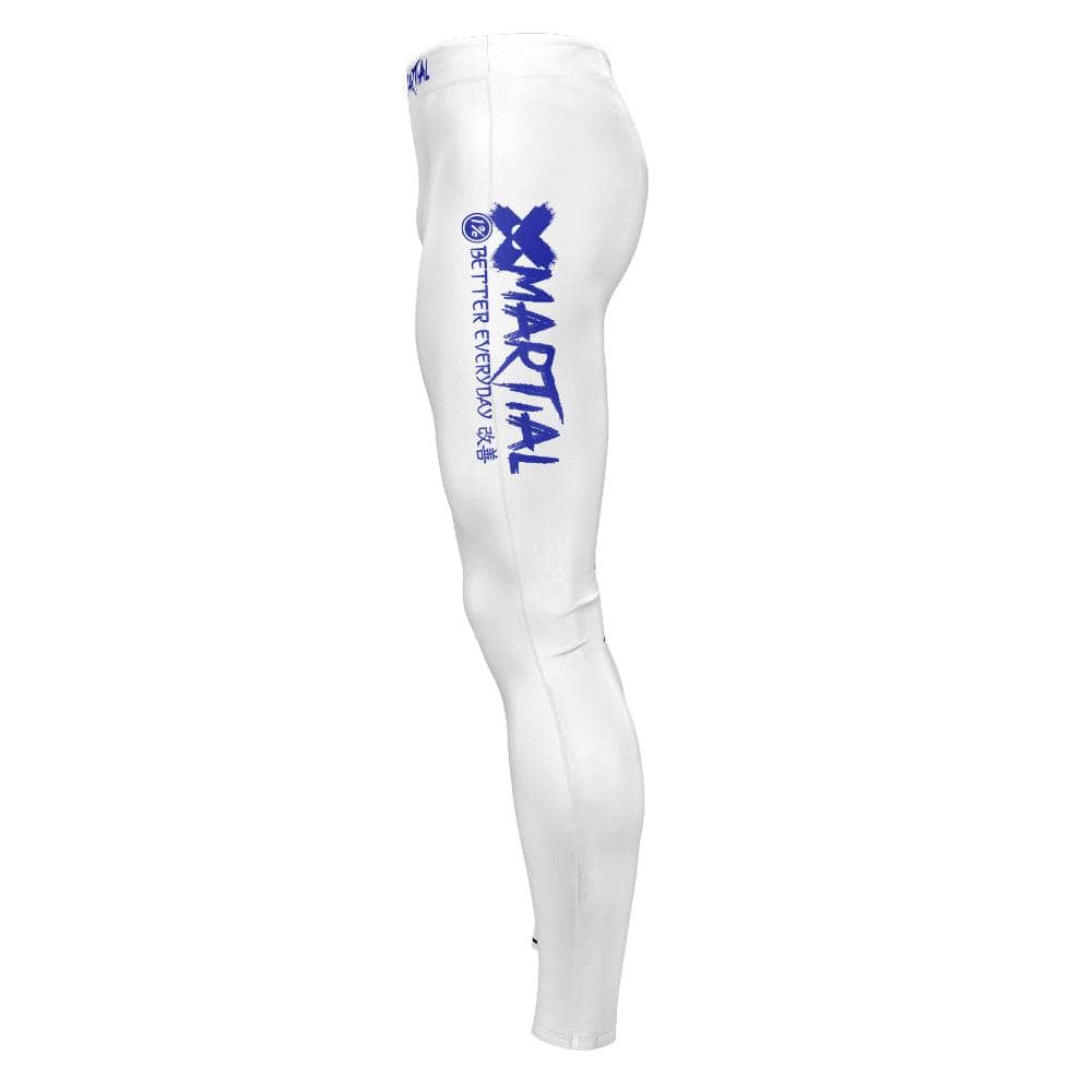 American Fighter Rank BJJ Spats - Compression Pants for Brazilian Jiu-Jitsu, MMA & Grappling - Perfect for Training, Competition & Gym Workouts