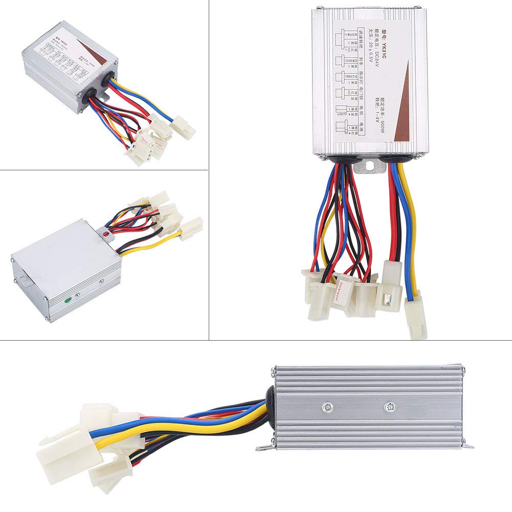 24V 500W Motor Speed Controller - UnderVoltage Protection for DIY Electric Projects