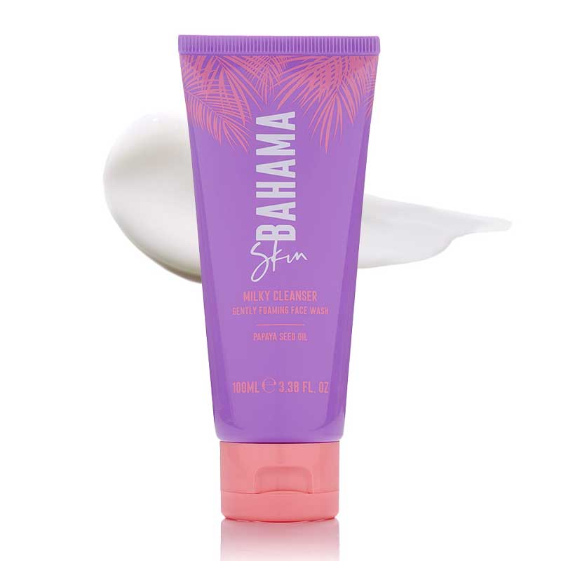 Bahama Skin Milky Cleanser - Gentle Face Wash for Sensitive Skin | Hydrating & Soothing Daily Cleanser for Men & Women | Perfect for Morning & Night Skincare Routine