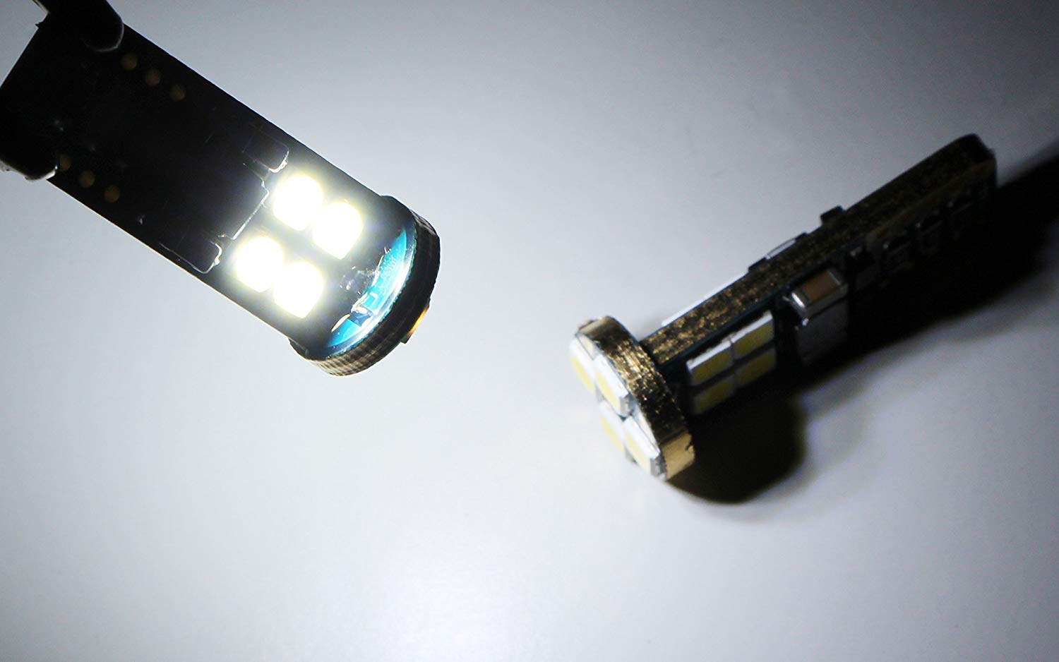 12 SMD W5W LED Bulbs - Error Free Replacement for Audi BMW Mercedes Parking Lights - Perfect for Night Driving & Enhanced Visibility