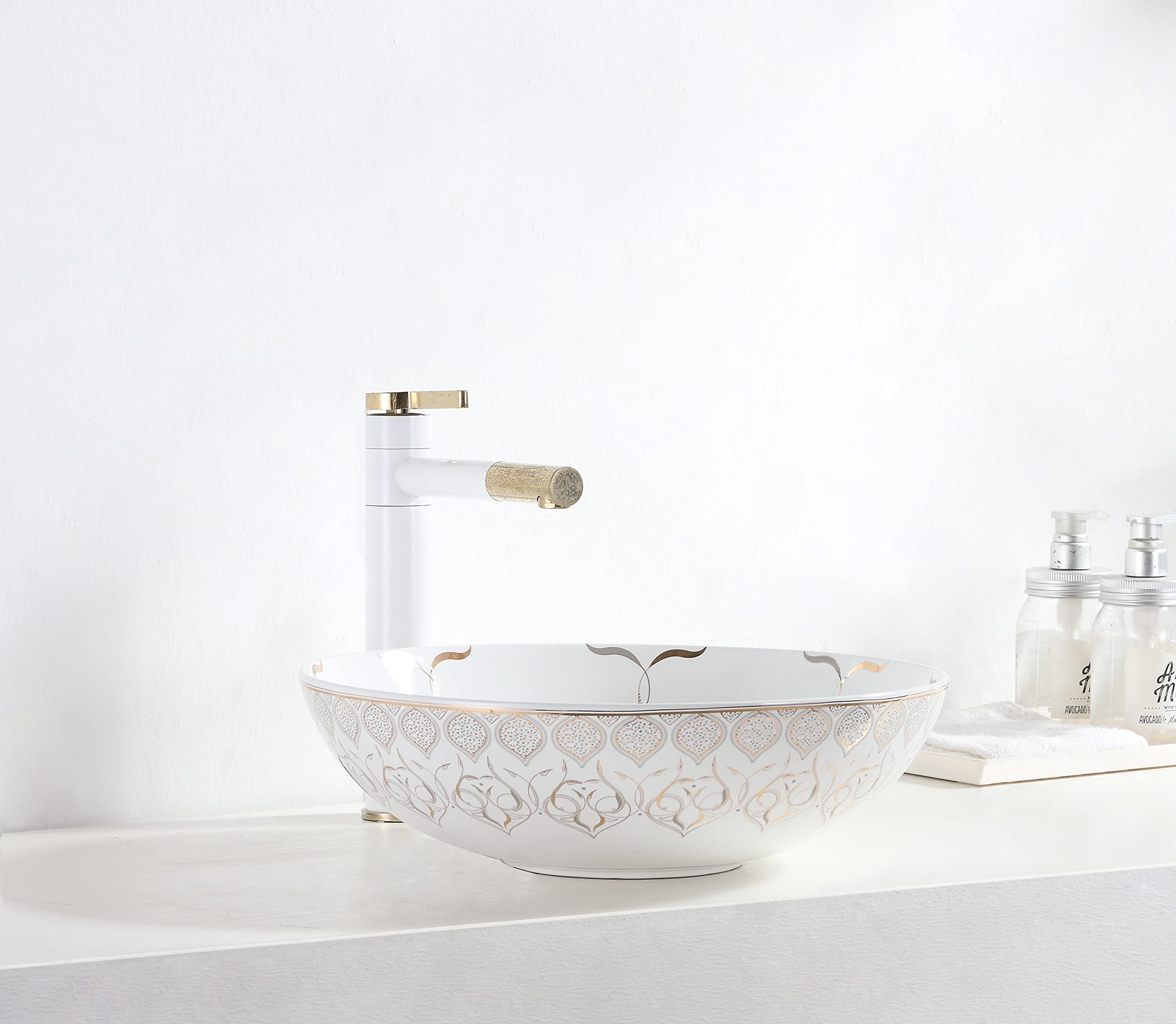 Ceramic Countertop Wash Basin - 18