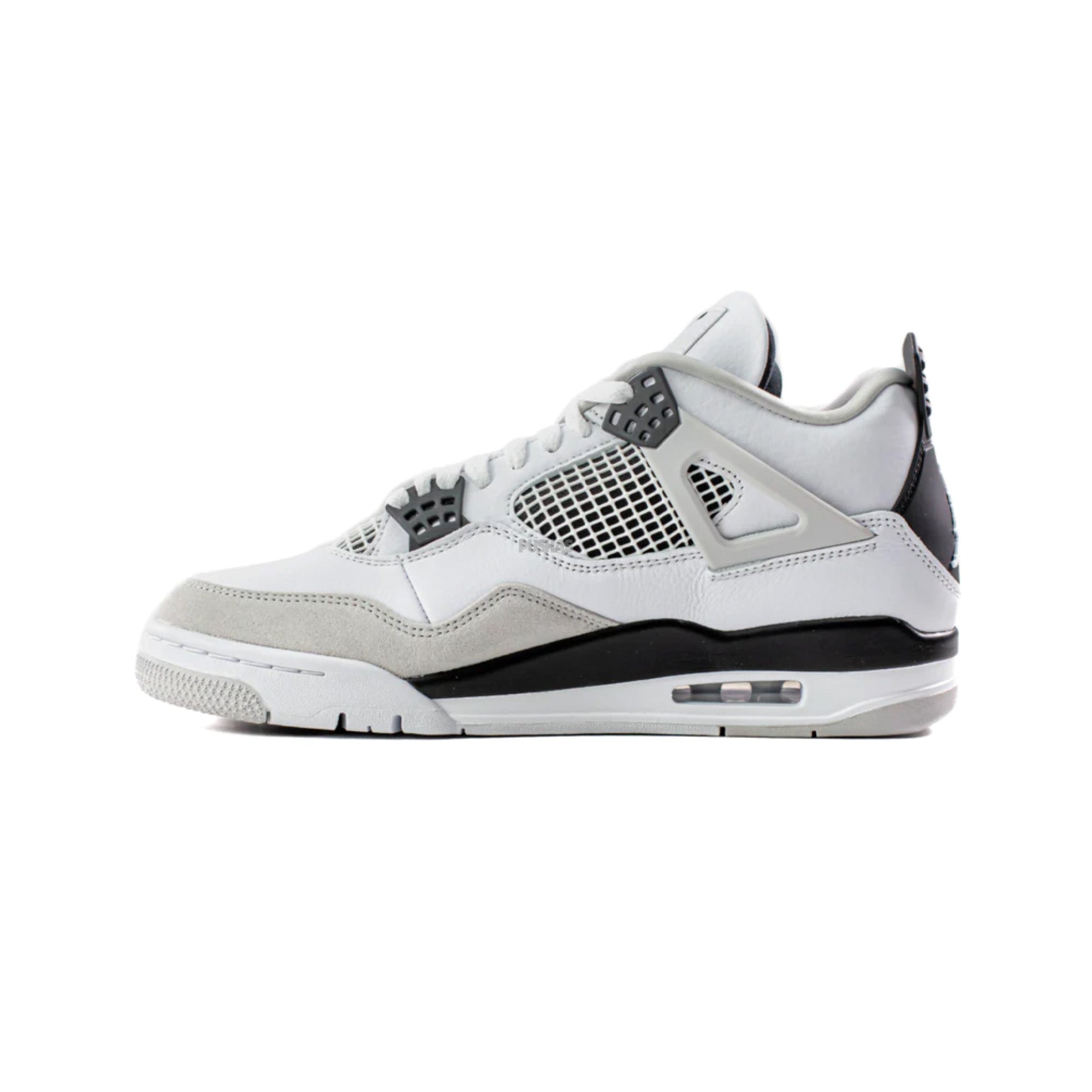 Air Jordan 4 Retro 'Military Black' 2022 - Men's Basketball Shoes for Casual Wear & Street Style | Authentic Nike Sneakers for Sports & Fashion