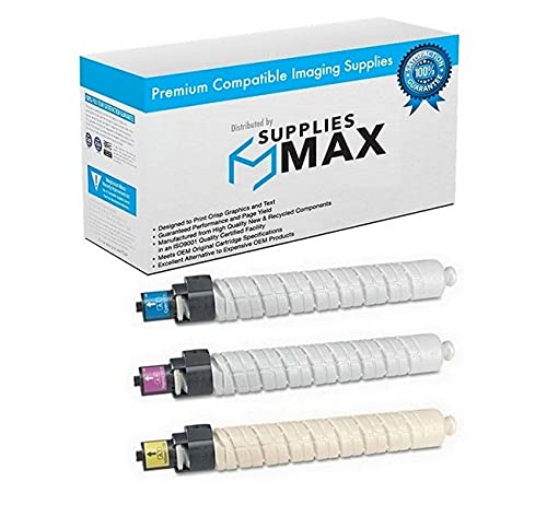Compatible Replacement Toner Cartridge Combo Pack for Gestetner MP-C3001 & MP-C3501 (C/M/Y) (8842CMY) - High-Quality Printing for Office Documents, Presentations & Reports
