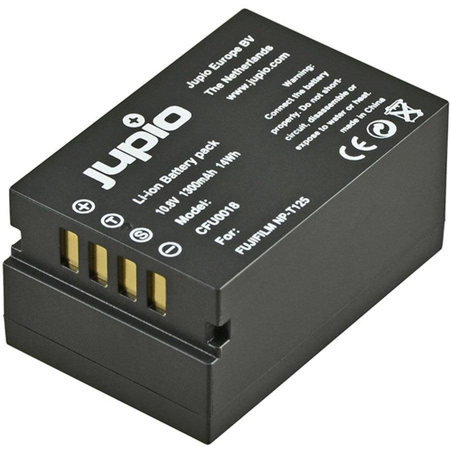 Jupio NP-T125 Replacement Battery for Fujifilm Cameras - 10.8V 1300mAh High Capacity Li-ion Battery | Perfect for X-T4, X-T3, X-H1 & More | Travel & Photography Enthusiasts