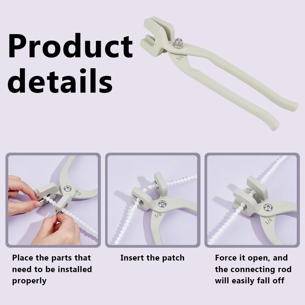 Alloy Mounting Pliers for Doll Making - 7/9.5mm Skeleton Joint Tool for Handmade Crafts