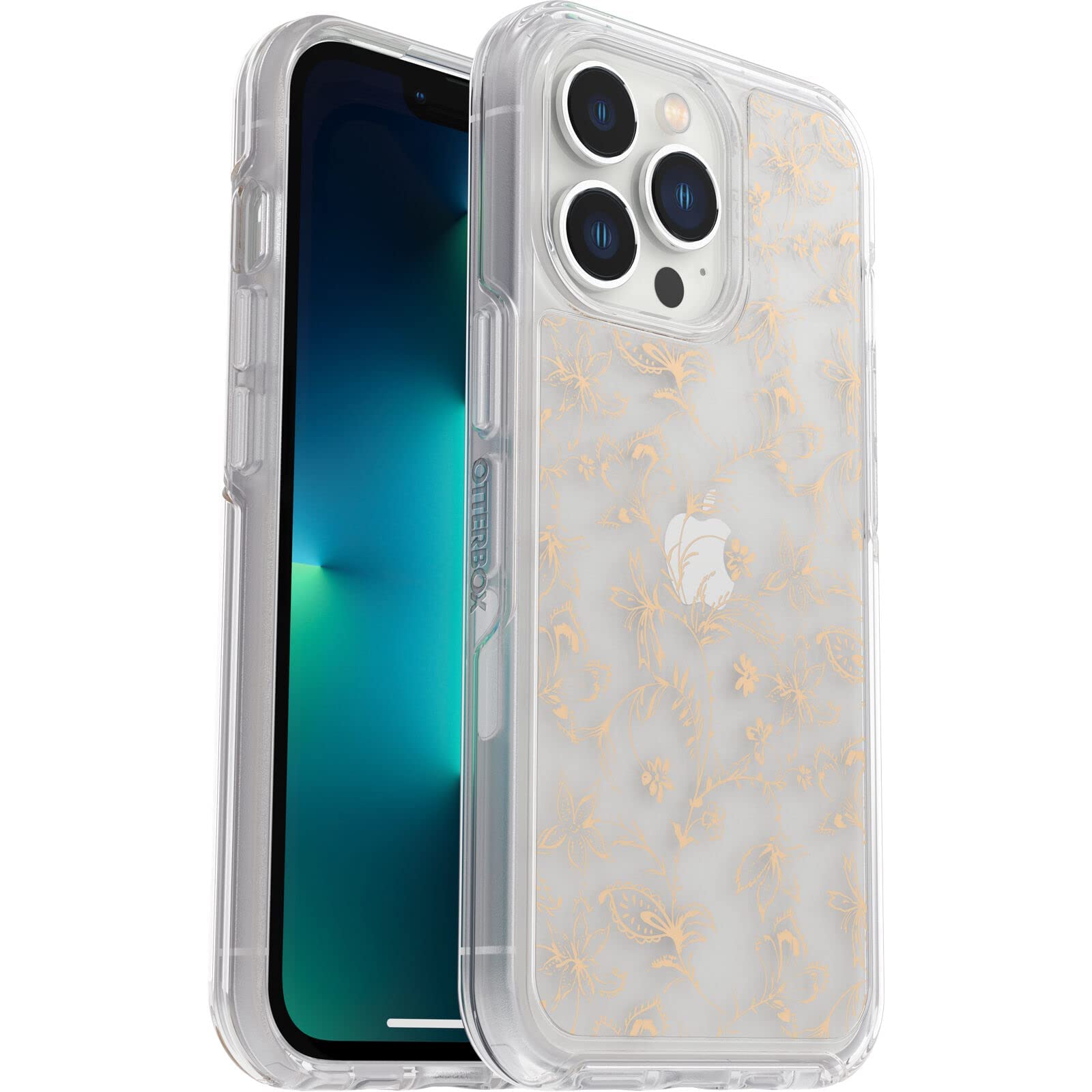 OtterBox Symmetry Series Clear Case for Apple iPhone 13 Pro - Slim Protective Cover with Wireless Charging Compatibility | Durable Polycarbonate Design | Perfect for Everyday Use, Work & Travel Protection