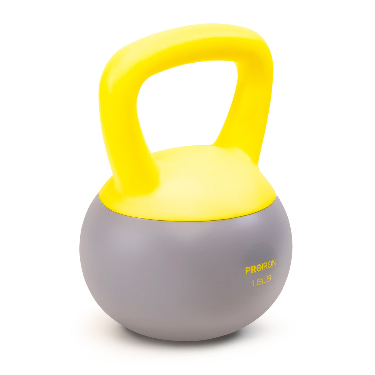 16lbs Soft Kettlebell with Iron Sand Fill - Non-Slip Handle for Home Gym & Strength Training - Perfect for HIIT, CrossFit & Functional Fitness Workouts | ProIron HL16L