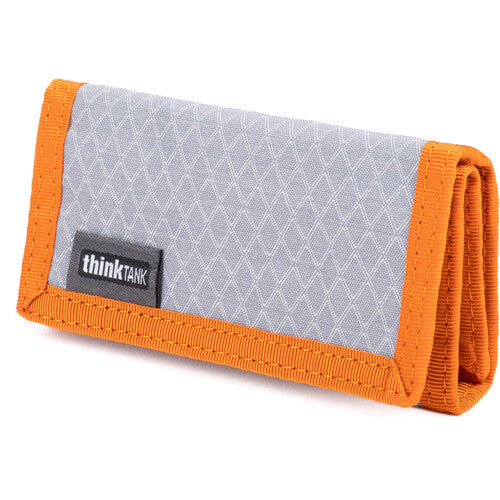 Think Tank Photo SD Pixel Pocket Rocket Memory Card Holder (Fireside Orange) - Secure Storage for DSLR & Mirrorless Camera SD Cards - Perfect for Travel & Outdoor Photography