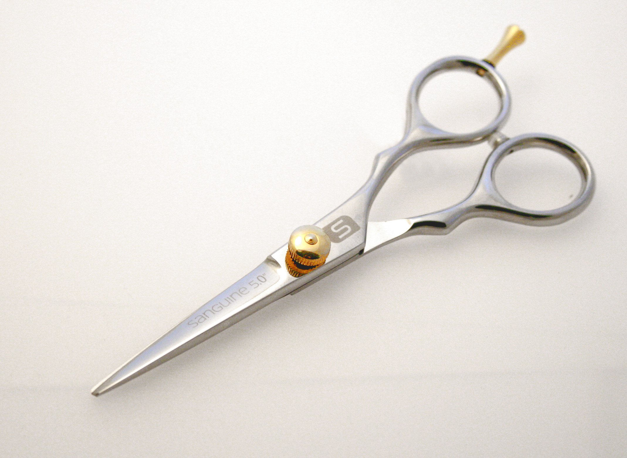 Premium 5 Inch Professional Hair Cutting Scissors - Sharp Stainless Steel Barber Shears for Salon & Home Use - Perfect for Styling, Trimming & Hairdressing (13cm)