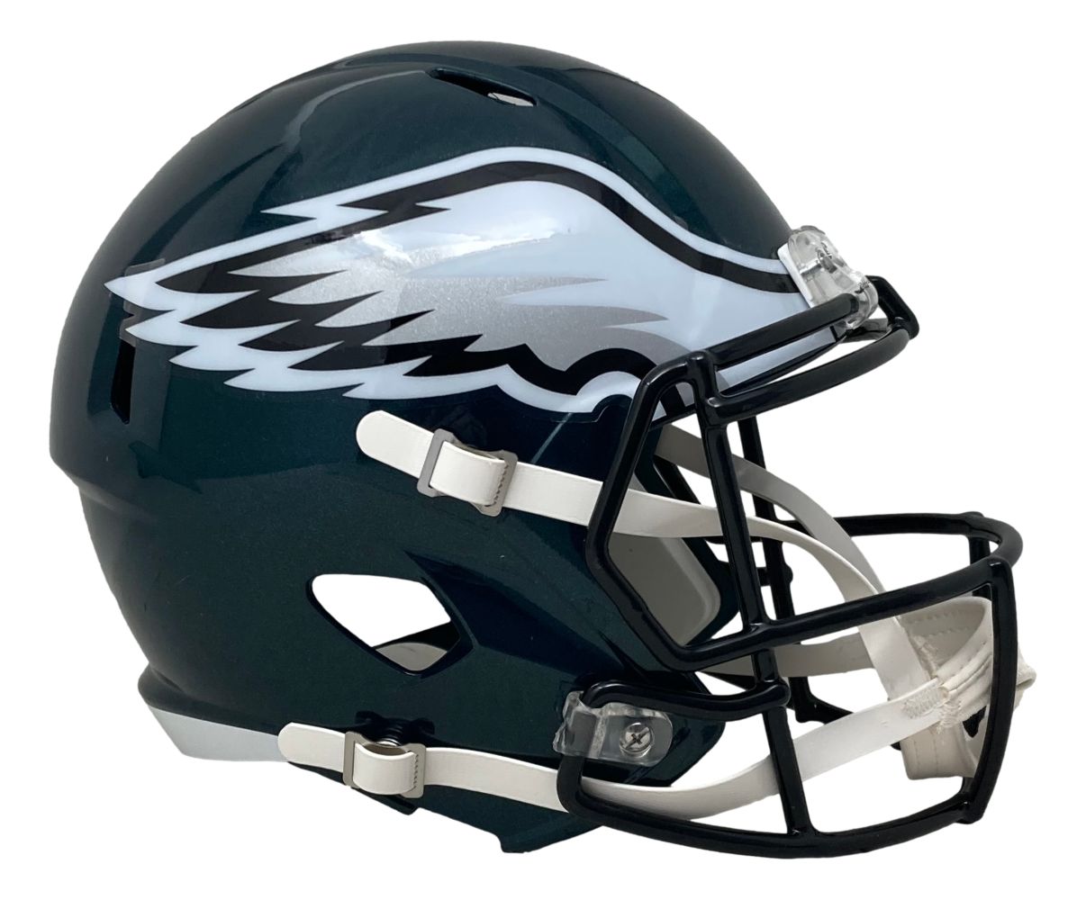 Cooper DeJean Autographed Philadelphia Eagles Super Bowl LIX Replica Speed Helmet - Limited Edition Collectible for Football Fans & Memorabilia Enthusiasts - Perfect for Display, Gifting, and Game Day Decor