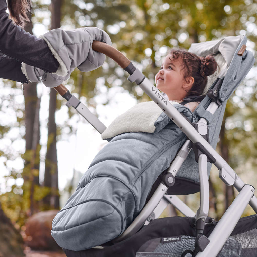 UPPAbaby Cozy Handmuffs - Winter Baby Stroller Mittens for Cold Weather, Soft Fleece-Lined Infant Hand Warmers - Perfect for Stroller, Car Seat, and Outdoor Adventures