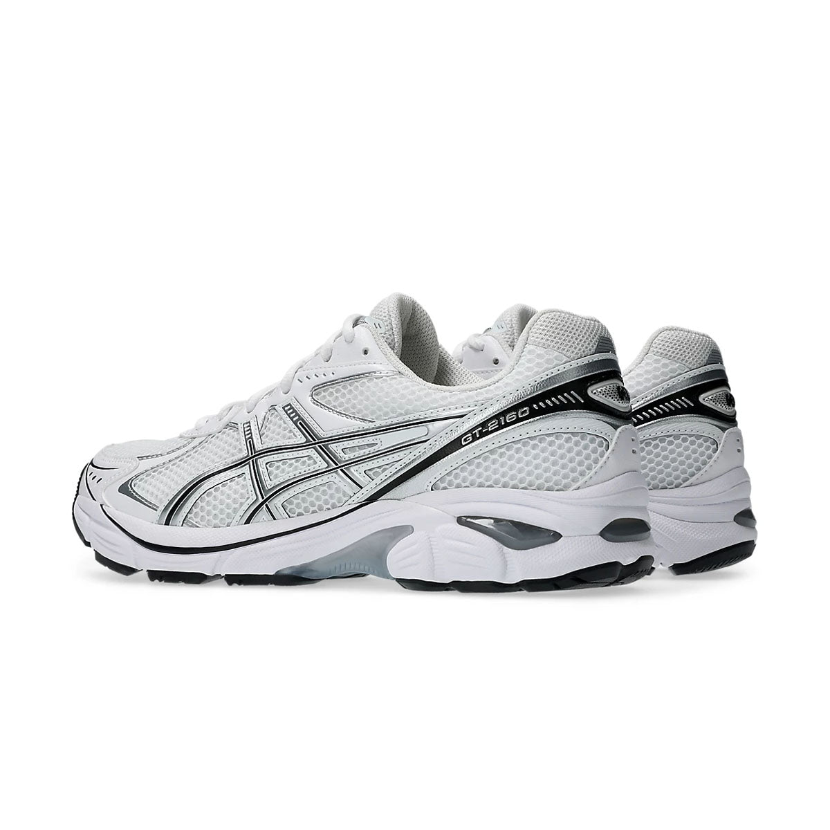 ASICS GT-2160 Running Shoes for Men - White Pure Silver | Lightweight Cushioned Sneakers for Jogging, Gym & Daily Wear