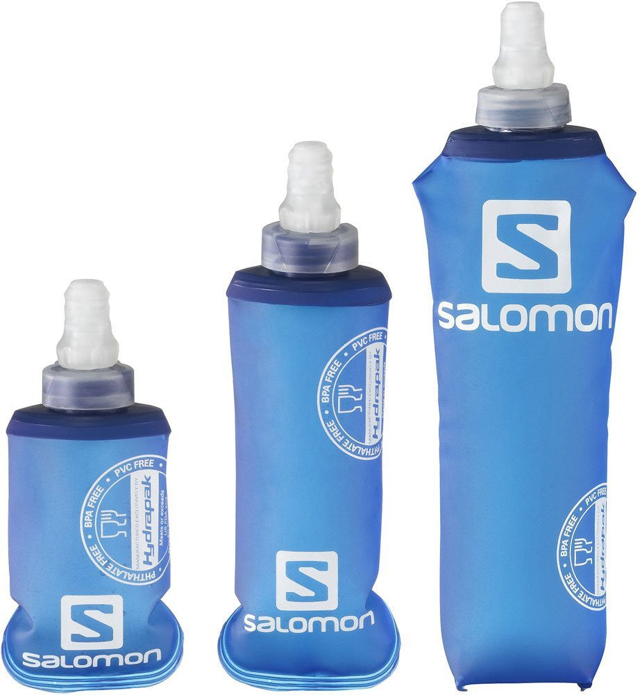 Salomon Soft Flask 16oz (500mL) - Lightweight Collapsible Water Bottle for Hiking, Running & Outdoor Adventures - BPA Free Hydration Pack