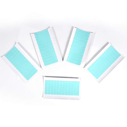 Wig Tape & Hair Extension Tape - 60Pcs Double Sided Adhesive Tape for Lace Front Wigs, Toupees & Hairpieces | Strong Hold, Skin-Friendly | Perfect for Daily Wear, Cosplay & Salon Use