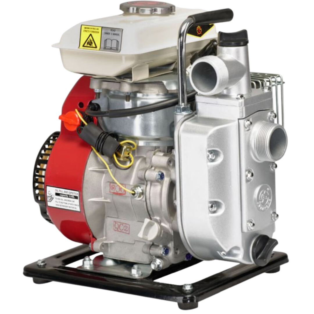 Portable Gasoline Engine Water Transfer Pump - High Power for Home, Garden, and Emergency Flood Use