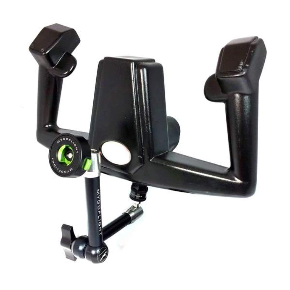 Universal Flex Yoke Articulated Arm Mount for Tablets, Phones, Cameras & GPS - Adjustable Dashboard & Windshield Holder for Cars, Trucks, RVs, Boats, Airplanes & Helicopters - Perfect for Navigation, Hands-Free Calling & Dashcam Recording