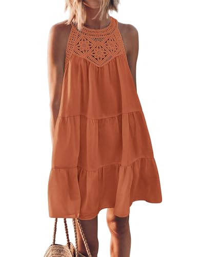 Solid Brown Orange