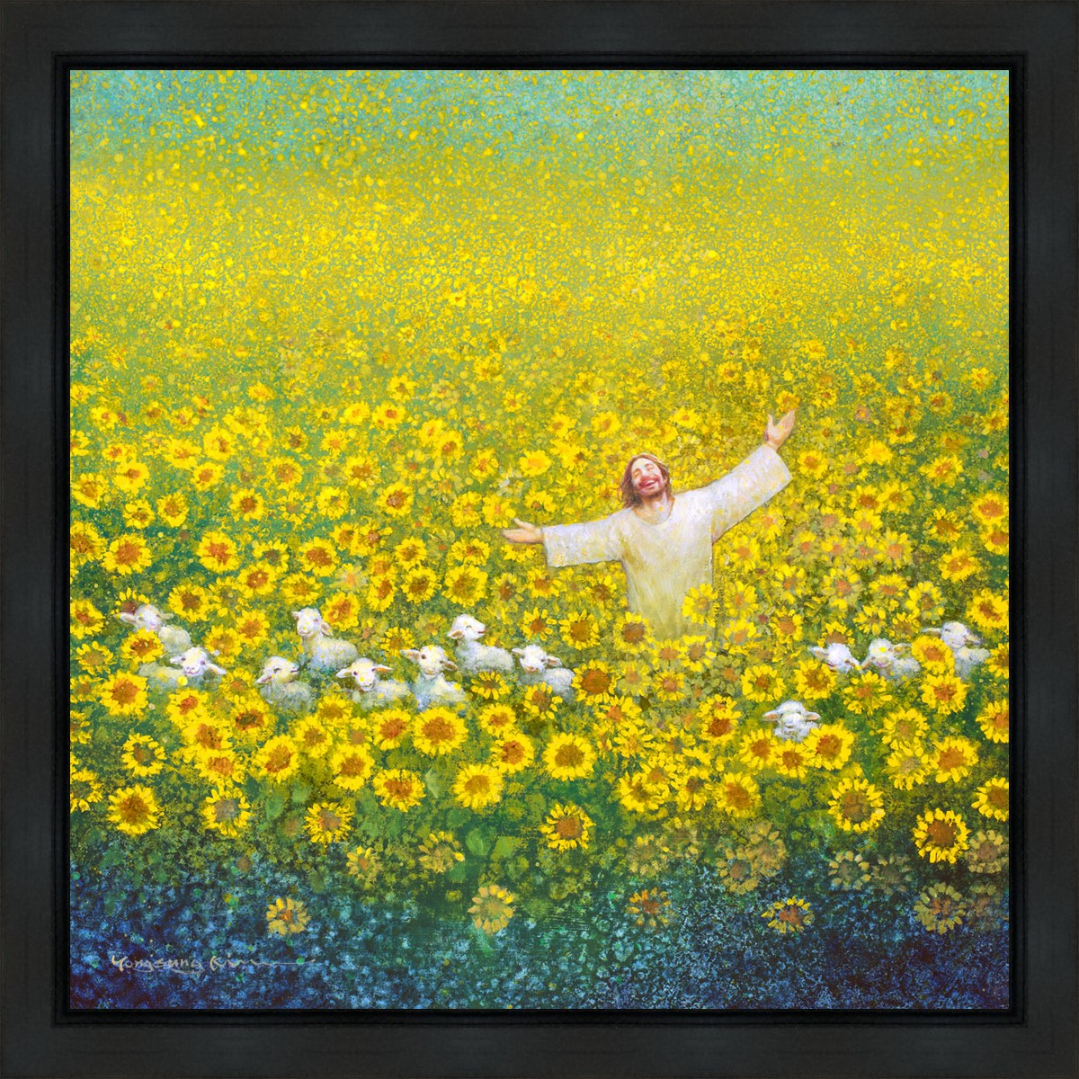 Be Glad and Rejoice Gallery Wrap Canvas - Inspirational Christian Wall Art for Home Decor, Church & Office - Perfect for Living Room, Bedroom & Gift Giving