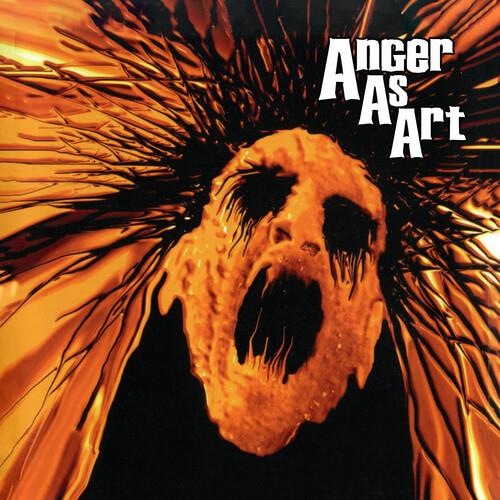 Anger as Art Orange Vinyl LP Record - Punk Rock Music Collectible for Home Decor & Music Lovers
