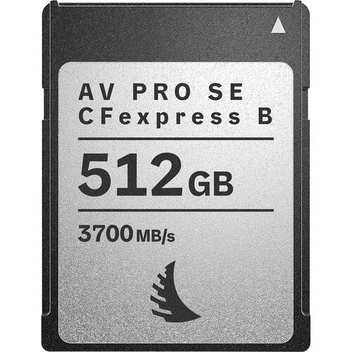 Angelbird 512GB AV PRO SE CFexpress v4 Type B Memory Card - High-Speed Performance for 8K Video, Photography & Professional Media Workflows