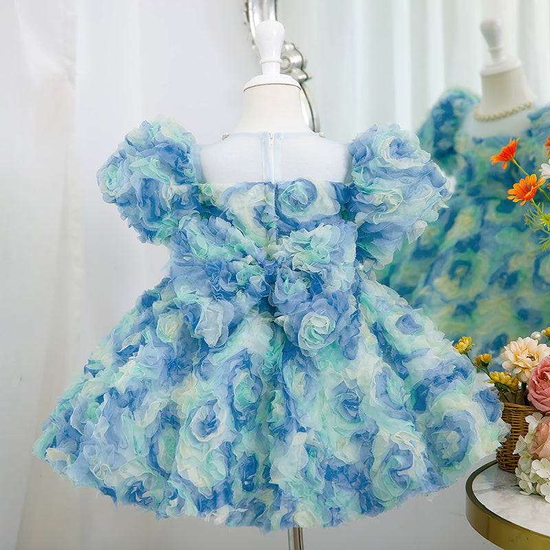 Flower Girl Dress for Baby Girls - Puffy Bow Princess Pageant Dress for Toddlers | Perfect for Birthday Parties, Weddings & Special Occasions