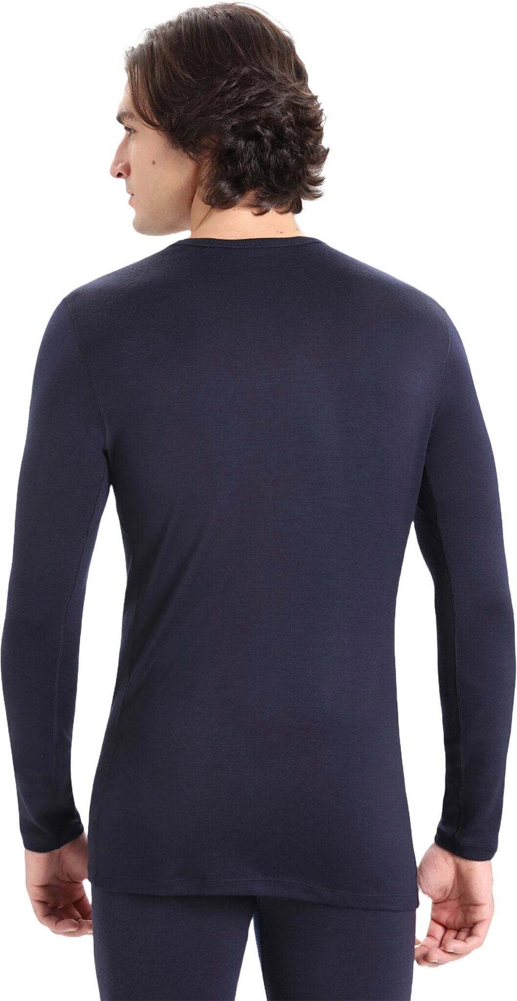 260 Tech LS Crew Baselayer for Men - Long Sleeve Thermal Underwear, Moisture Wicking & Odor Control - Perfect for Cold Weather, Hiking, Skiing & Outdoor Activities