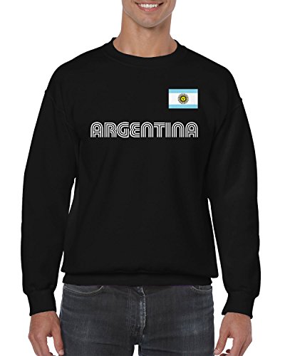 Argentina Soccer Jersey Crewneck Sweater - SpiritForged Apparel | Authentic Football Fan Wear for Games & Casual Outfits