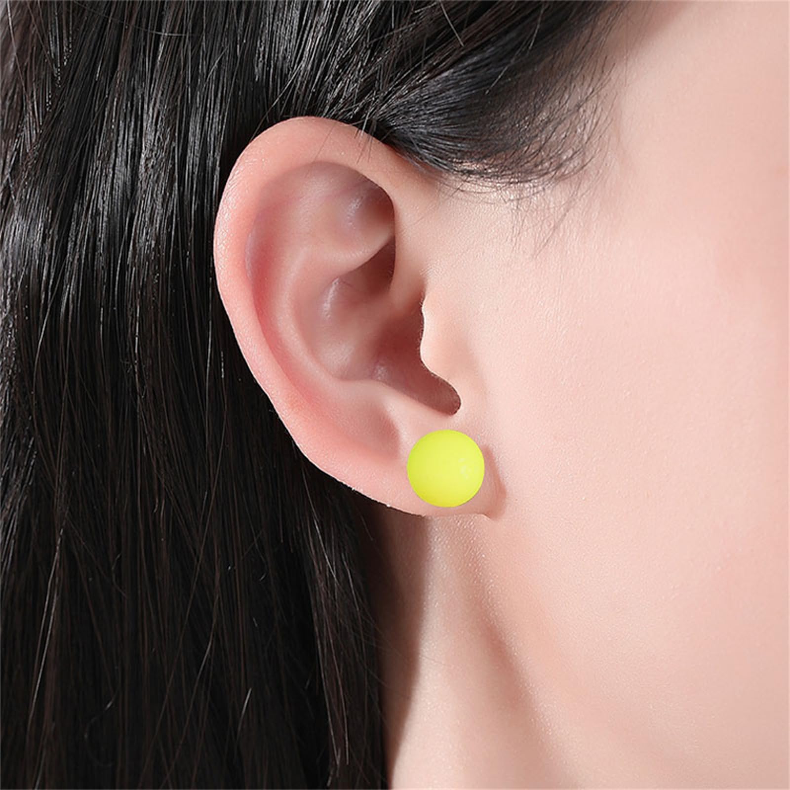 9 Pairs Large Heart Earrings for Women - Colorful Acrylic Geometric Stud Earrings, Valentine's Day Gifts | Perfect for Party, Date Night & Everyday Fashion Accessories