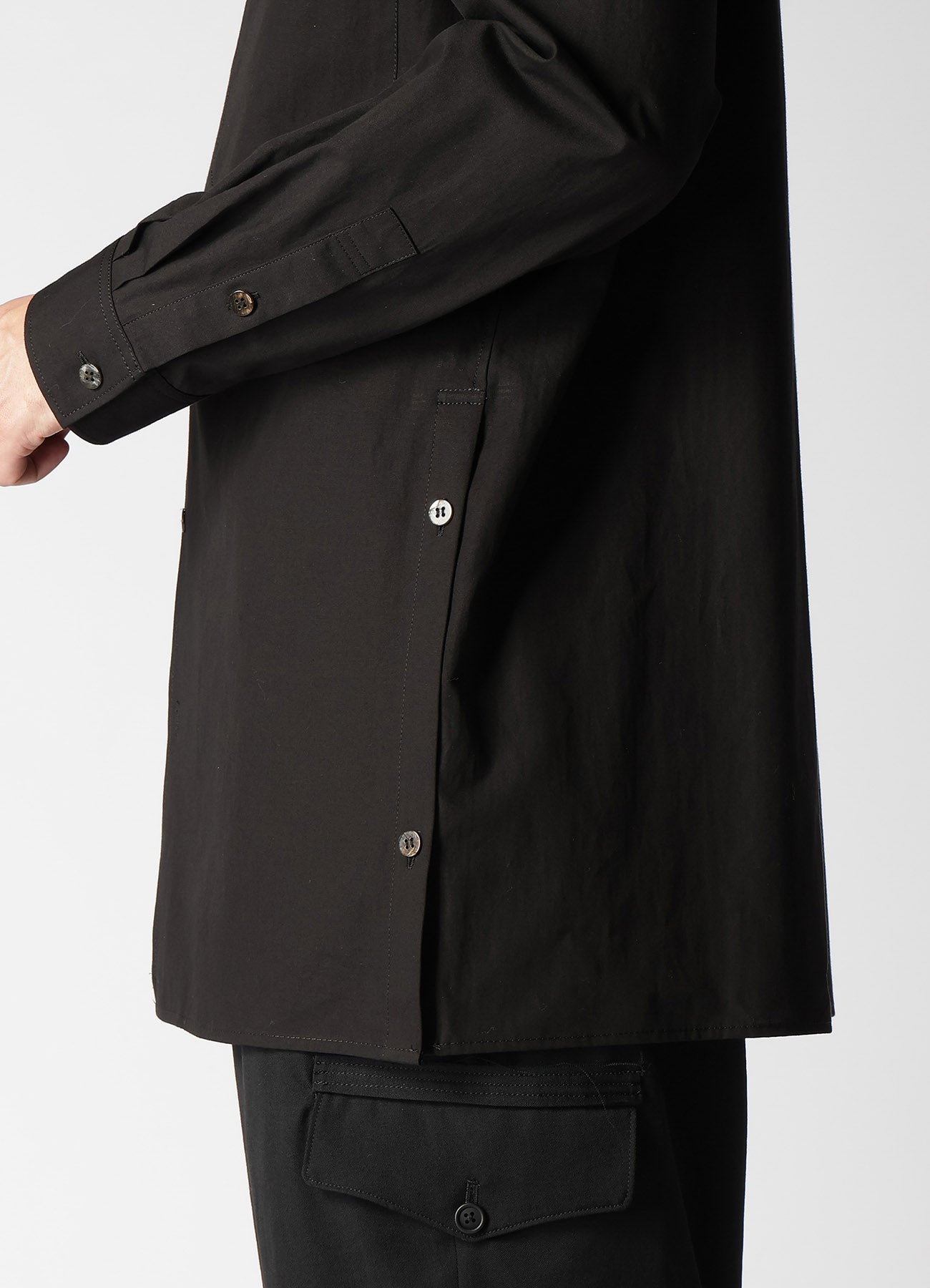 40 Broad Open Collar Shirt with Color Stitch - Casual Button Down Shirt for Men, Breathable Linen Cotton Blend, Perfect for Office, Date Night & Summer Outfits