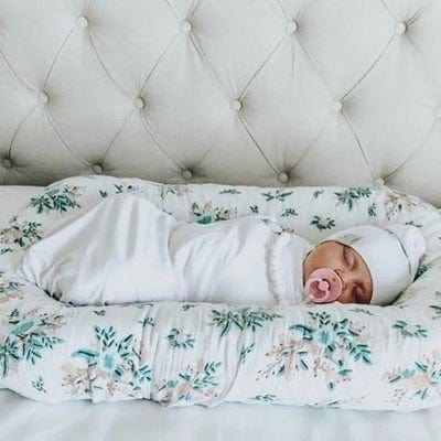 Ely's&Co. Jersey Cotton Swaddle Set - Soft Baby Swaddle Blankets for Newborns - Perfect for Sleeping, Swaddling & Nursing - 3-Pack Breathable Wrap Blankets for Boys & Girls
