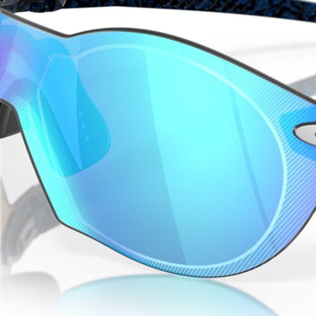 Oakley Re:subzero Planet X/Prizm Sapphire Sunglasses 0OO9098 909803 - Polarized Sports & Outdoor Performance Shades for Running, Cycling & Active Lifestyles