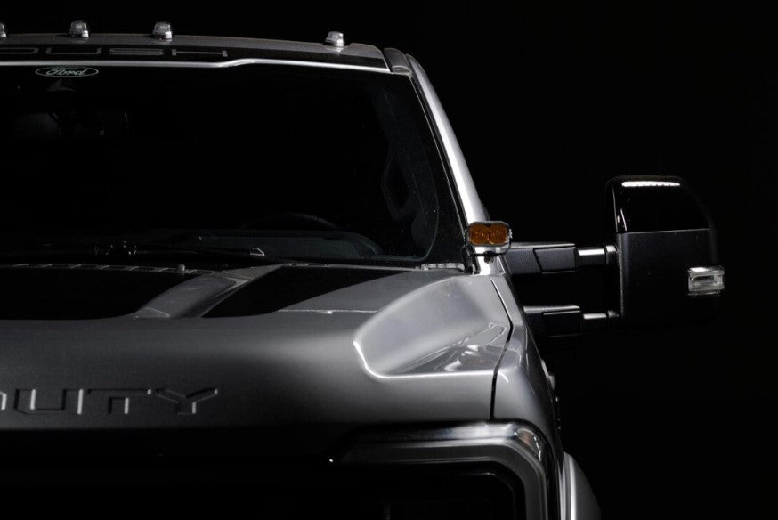 2Banger LED Ditch Light System for 2023+ Ford Super Duty - High-Performance Off-Road Lighting for Trucks - Perfect for Night Driving, Off-Roading & Work Sites