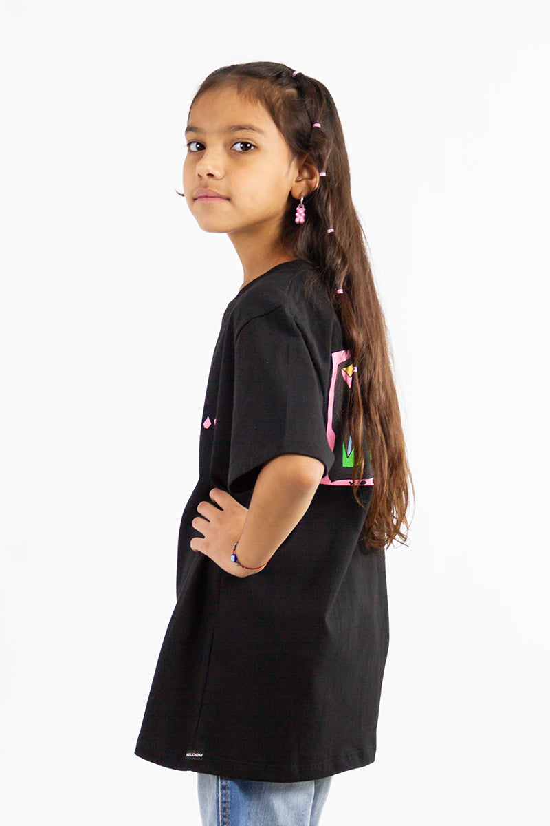 Volcom Kids Printed T-Shirt for Boys & Girls - Soft Cotton Short Sleeve Tee for School, Play & Everyday Wear (Multiple Colors)