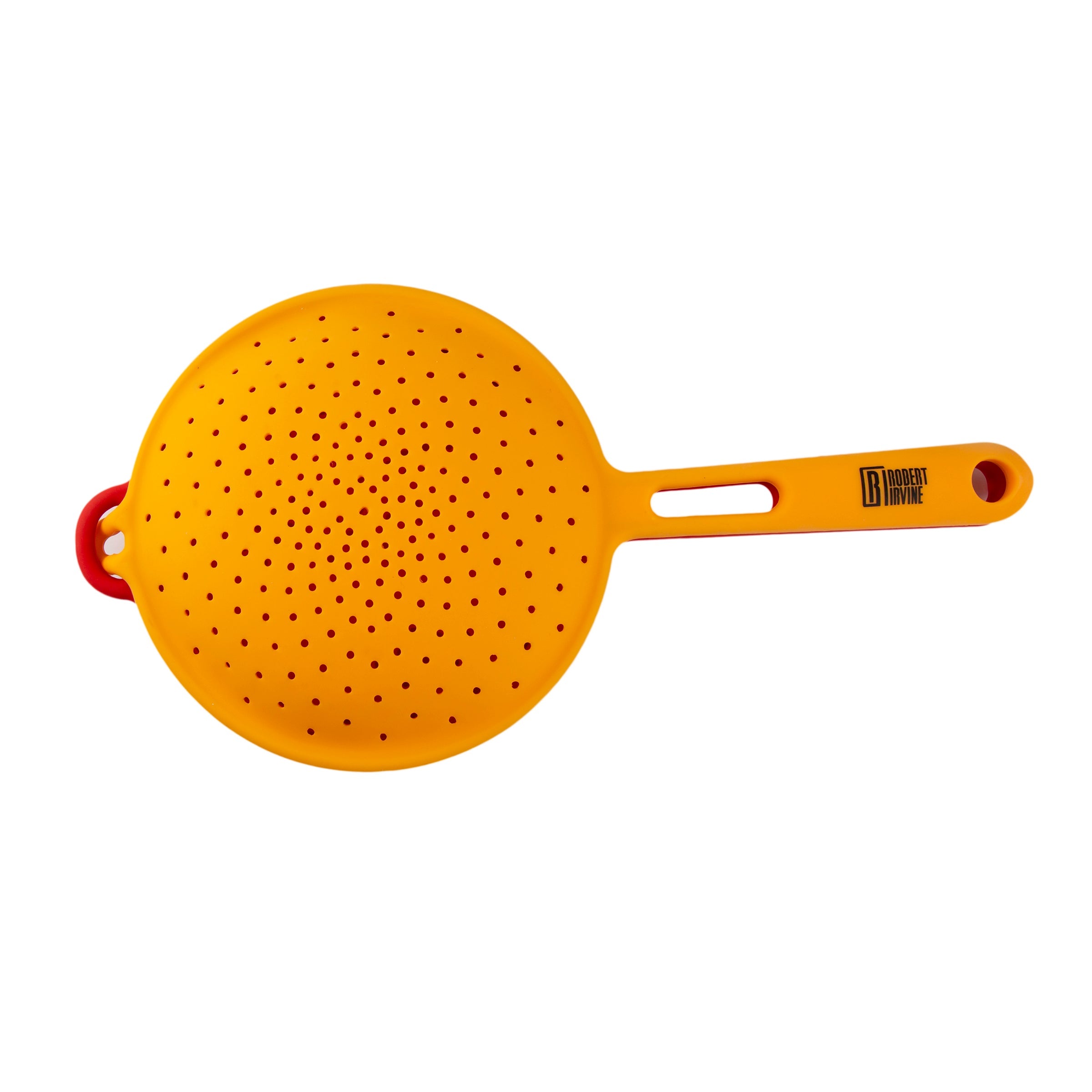 Robert Irvine 2-Piece Silicone Colander Set - Durable, BPA-Free Kitchen Strainers for Pasta, Vegetables & Fruits - Perfect for Cooking, Meal Prep & Healthy Eating