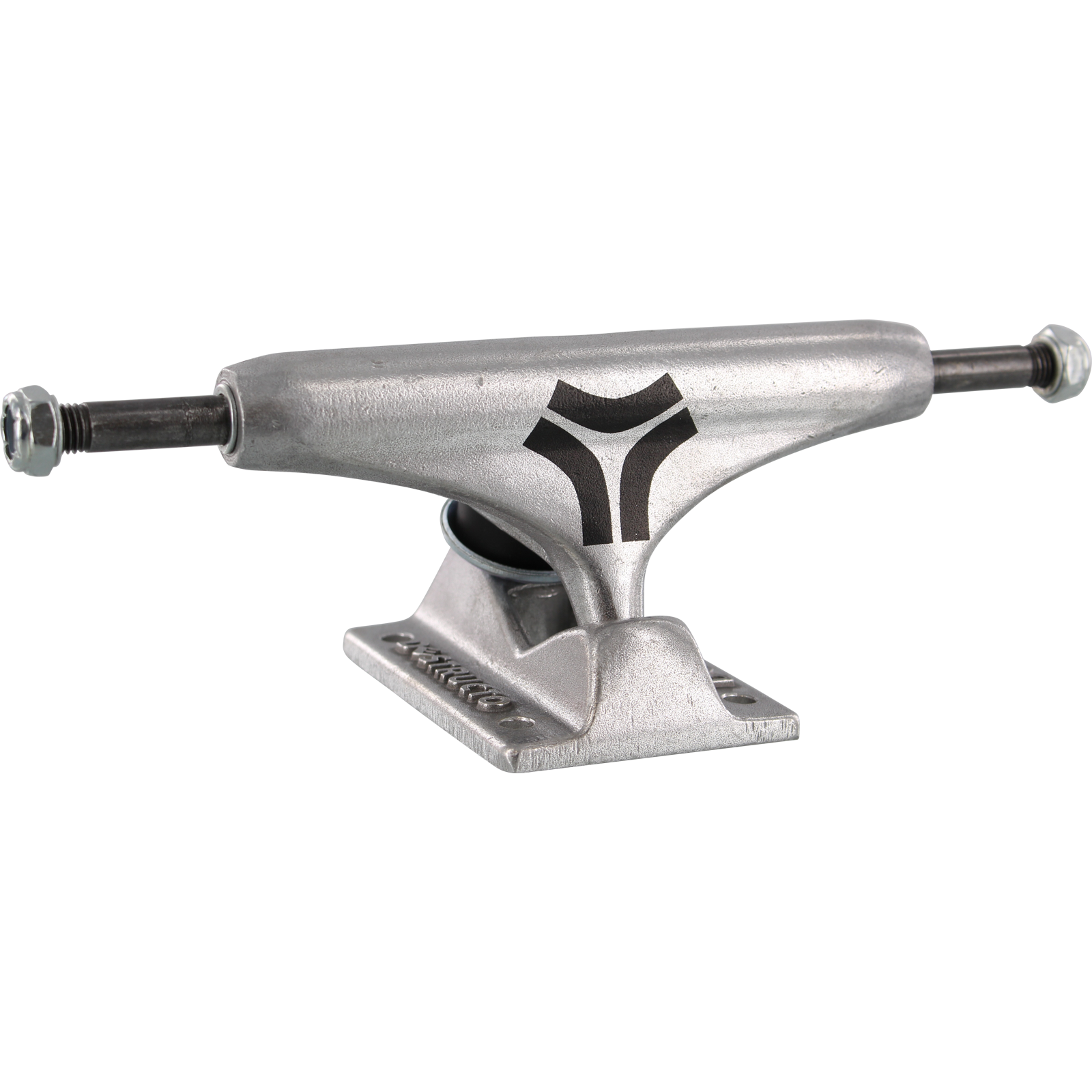 Destructo Mid 5.25 Raw Skateboard Trucks - Set of 2 - Perfect for Street Skating and Park Riding