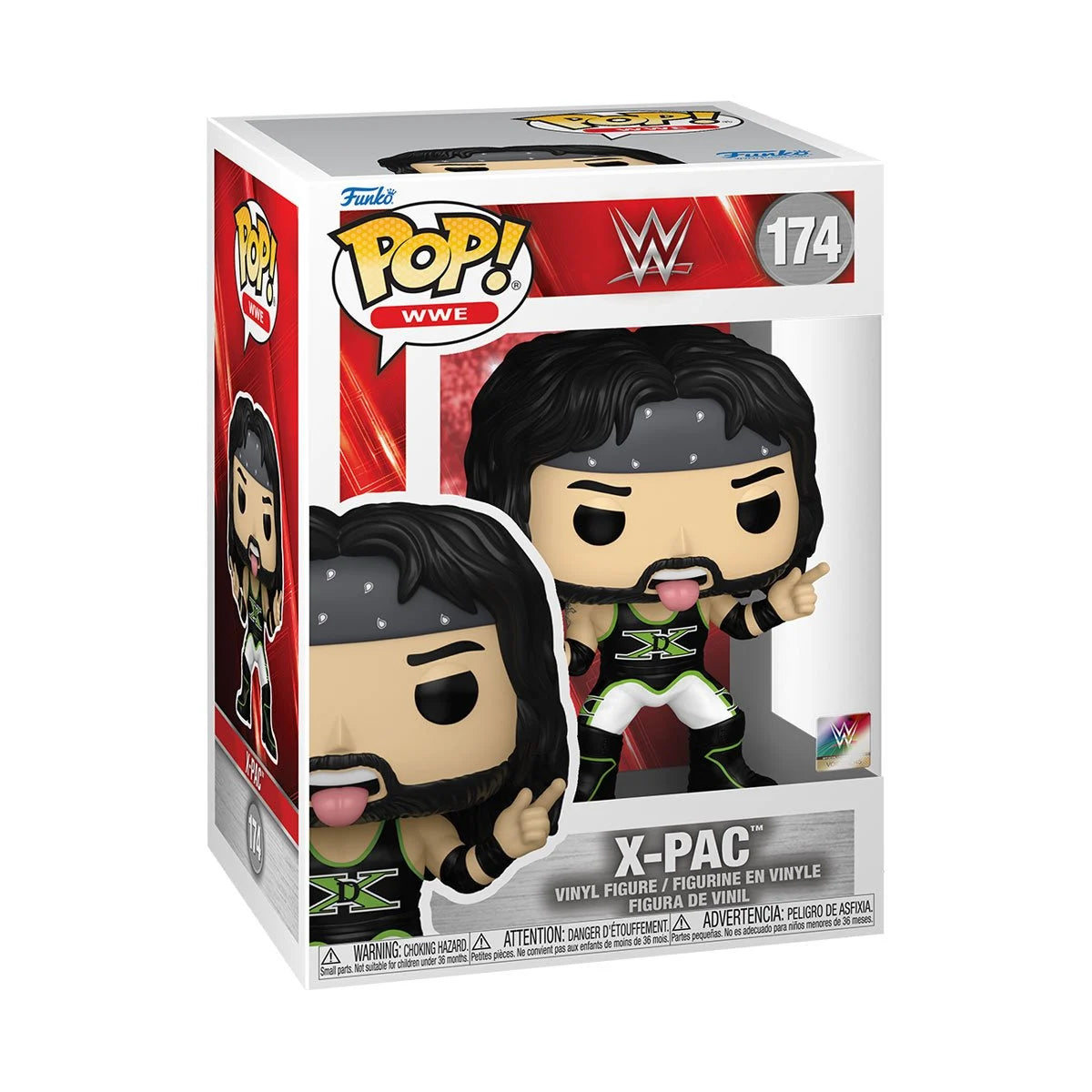 WWE X-Pac D-Generation X Action Figure - Collectible Wrestling Toy for Fans & Kids - Perfect for Play, Display & WWE Memorabilia Collection