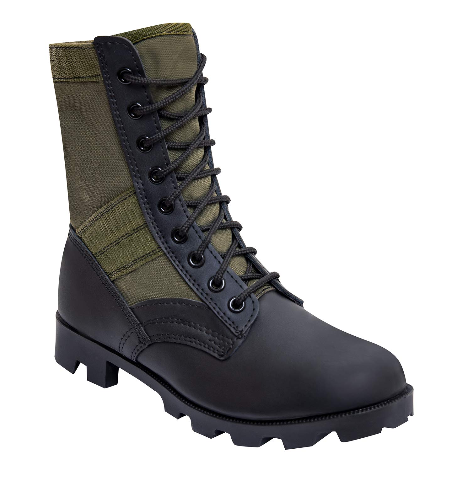 Rothco Military Jungle Boots - Durable Tactical Work Boots for Hiking, Outdoor & Combat Use - Waterproof Army Boots for Men (Perfect for Camping, Hunting & Heavy Duty Work)