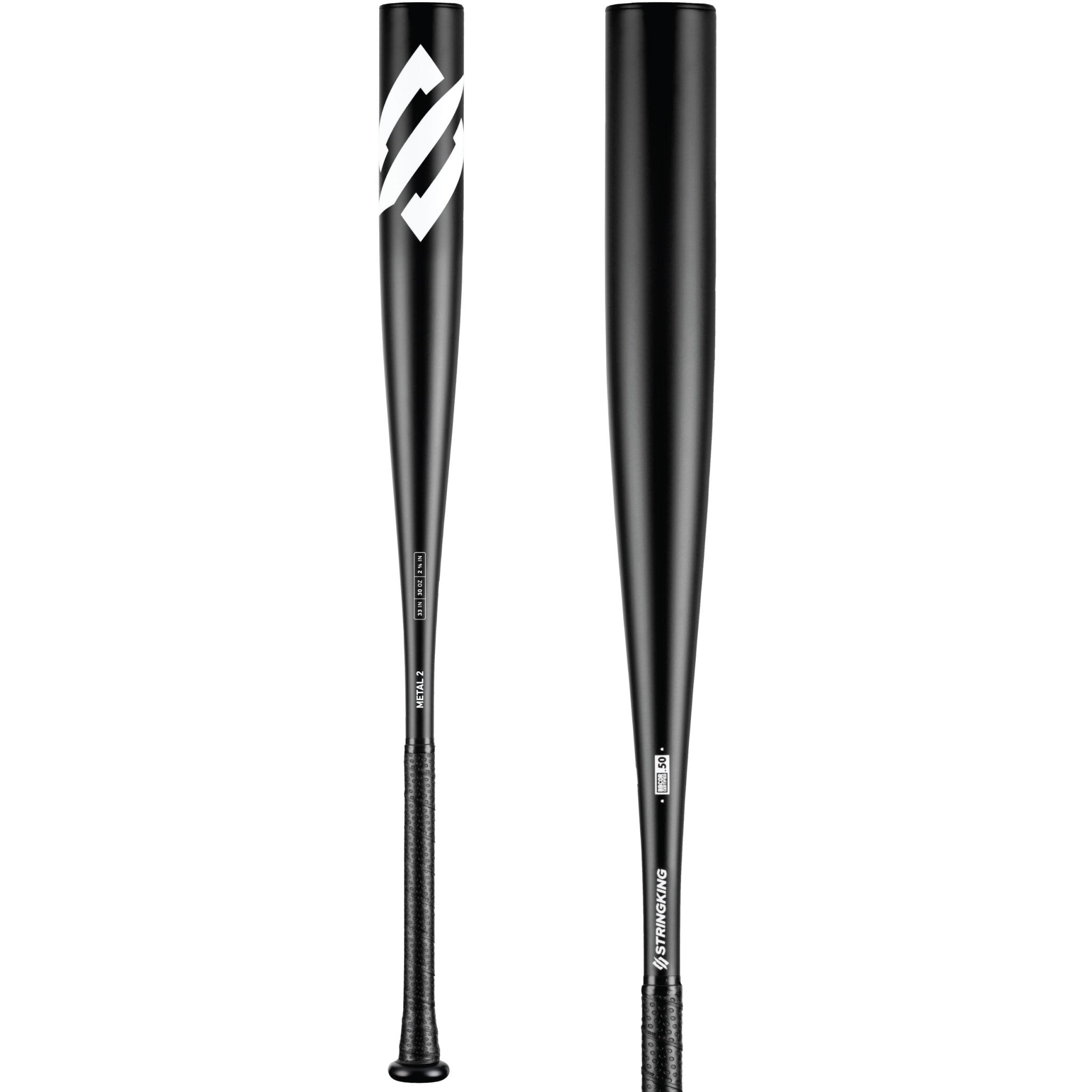 StringKing Metal 2 BBCOR Baseball Bat - High Performance Alloy Barrel for Power Hitters | Perfect for Competitive Play & Training