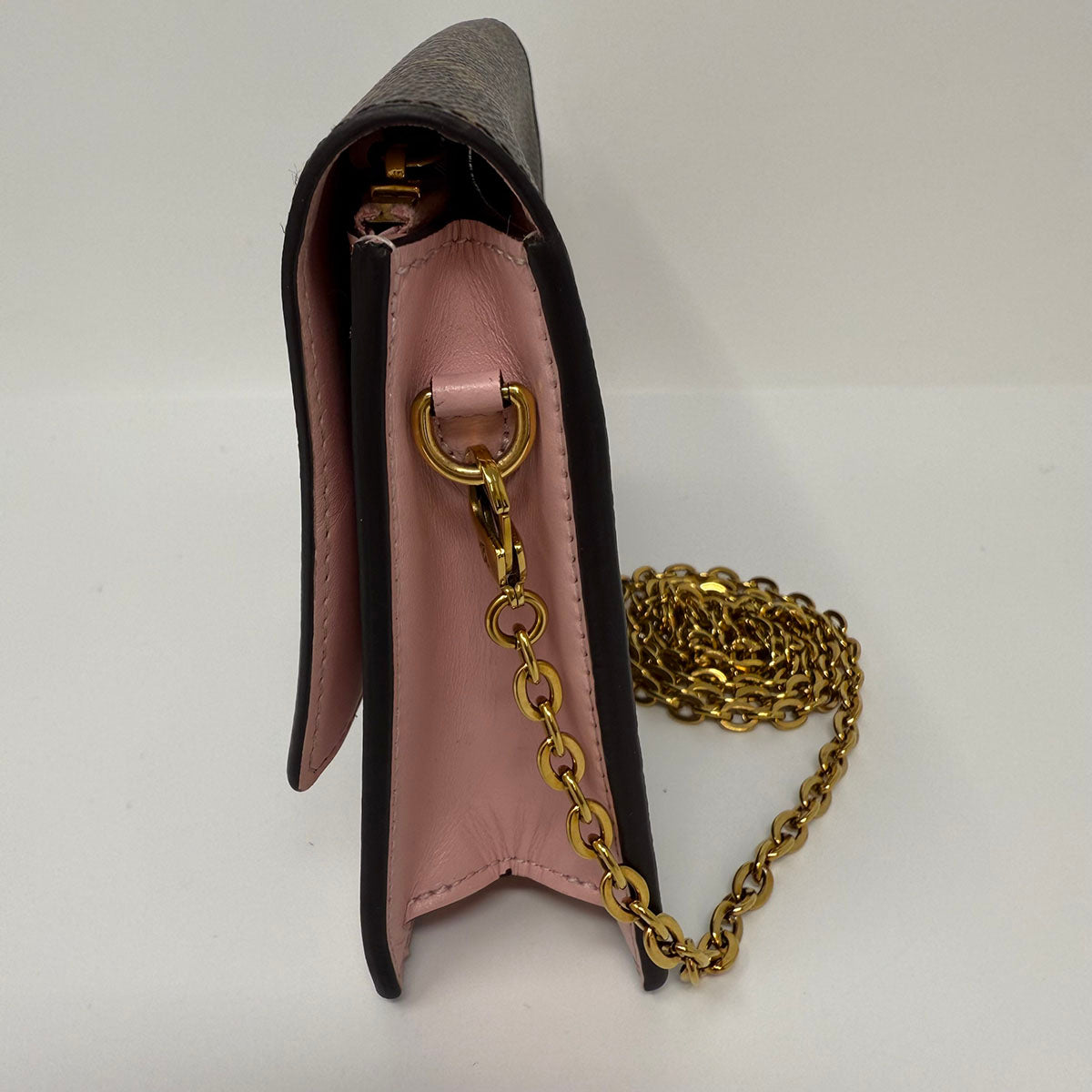 Authentic Louis Vuitton Monogram Flore Chain Crossbody Bag 2019 Collection - Perfect for Date Night & Evening Events