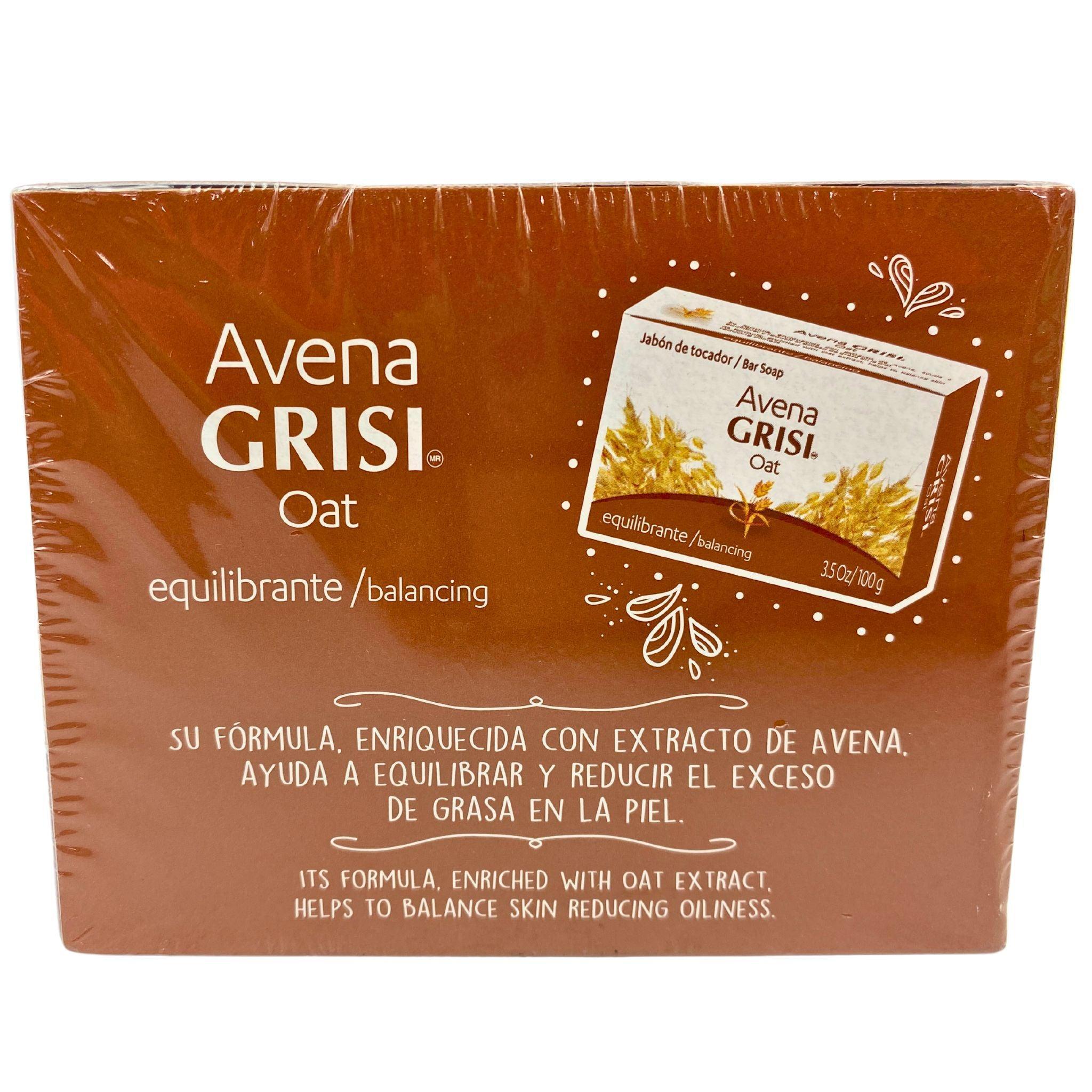 Grisi Oatmeal Soap 3.5 oz (20-Piece Value Pack) - Natural Skin Care for Dry & Sensitive Skin - Perfect for Bath, Shower & Gift Sets