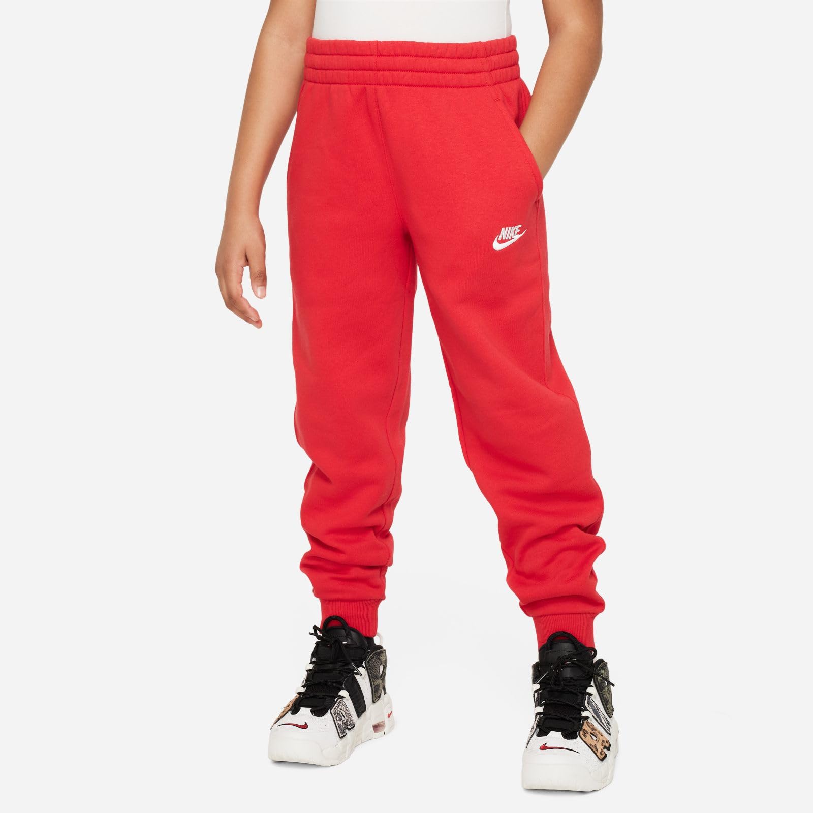 Nike Unisex Kids' Sportswear Club Fleece Joggers - Soft & Comfortable Athletic Pants for Boys & Girls - Perfect for School, Play & Casual Wear